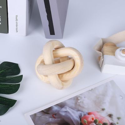 Modern Style Custom Natural Wood Chain Link Decorative Wall Decoration Chain для чая/кофе/конфеты