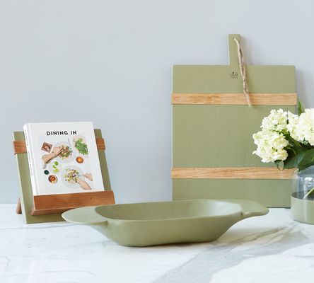 Ручной изготовления отработанного дерева держатели кулинарных книг сосны и дуба сланцы для организации кухни