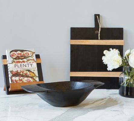 Ручной изготовления отработанного дерева держатели кулинарных книг сосны и дуба сланцы для организации кухни