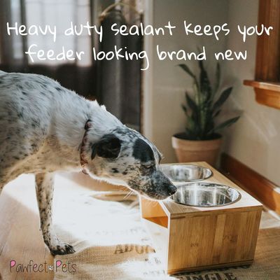 Средняя собака поднятая чашка 7 поднятых чашек кормильщик для домашних животных с четырьмя чашами из нержавеющей стали