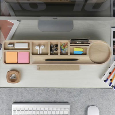 Организатор офисного стола с корпусом для карандашей и индивидуальным логотипом
