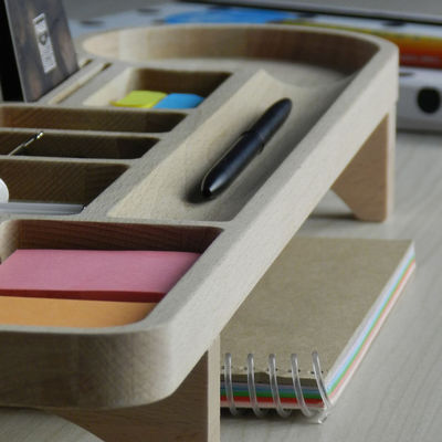 Организатор офисного стола с корпусом для карандашей и индивидуальным логотипом