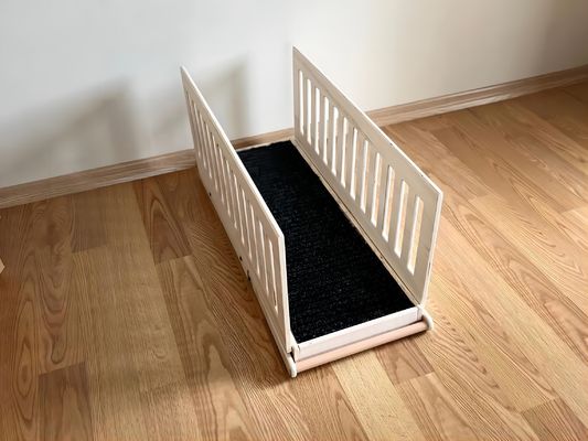 Деревянная пандус для пожилых собак Тип предмета Кровать диваны Регулируемая высота Нескользящий ковер Дерево