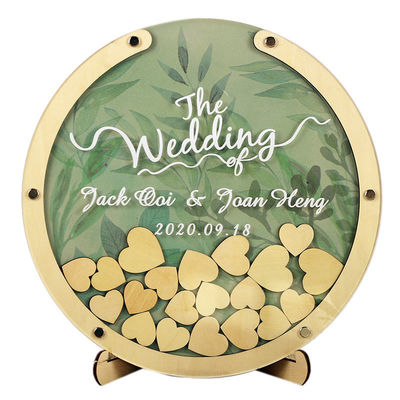 Свадебное украшение Доп-топ деревянные рамы с индивидуальным знаком гостевой книги