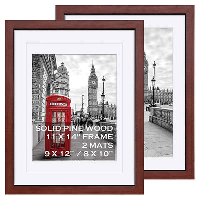 11х14" Дом Простой Стильный Современный Деревянный Черный Картинный Рамк из MDF