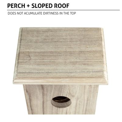 Любимый декоративный деревянный птичий дом для открытого сада