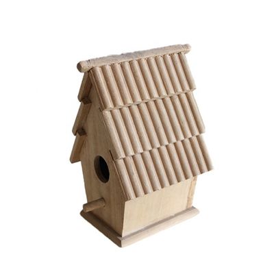 Специализированный небольшой деревянный птичий дом для практичных птичьих клеток