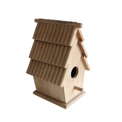 Специализированный небольшой деревянный птичий дом для практичных птичьих клеток