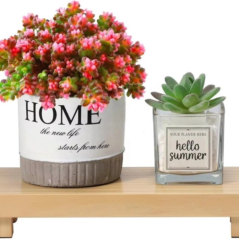 24x13x22 см Сосновый деревянный подъемник Отлично подходит для домашнего декора и небольших растений Стоят деревянные поддоны