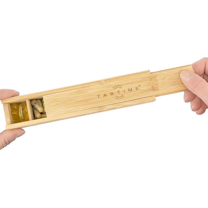 OEM/ODM Приемлемое пользовательское деревянное 7-дневное устройство для таблеток для витаминов и добавок