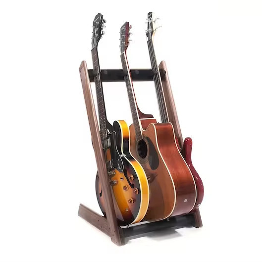 Настраиваемый 3 Way Guitar Display Rack и держатель для сжигания или по Вашему запросу