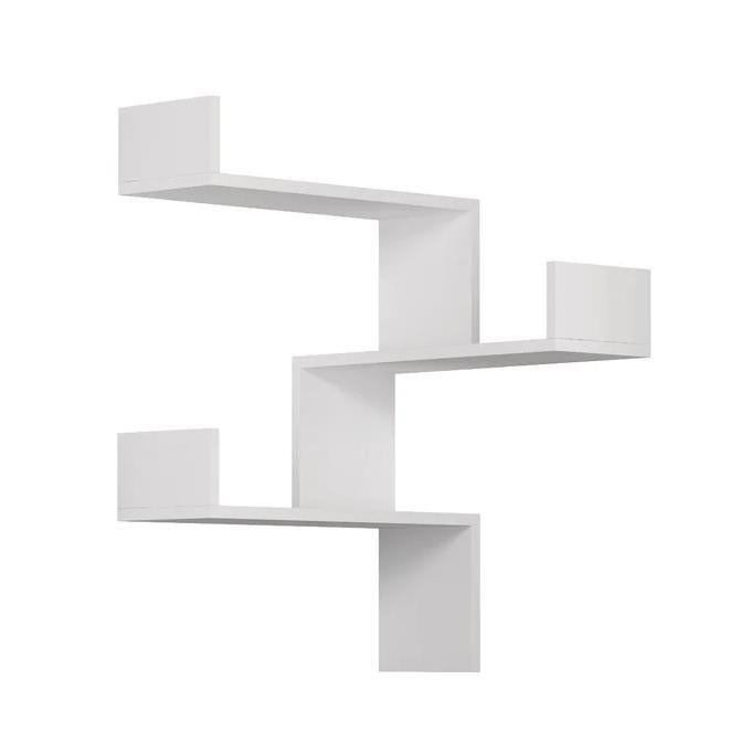 Регулируемая деревянная стеновая полка для пользовательского логотипа Размер декоративная современная домашняя мебель