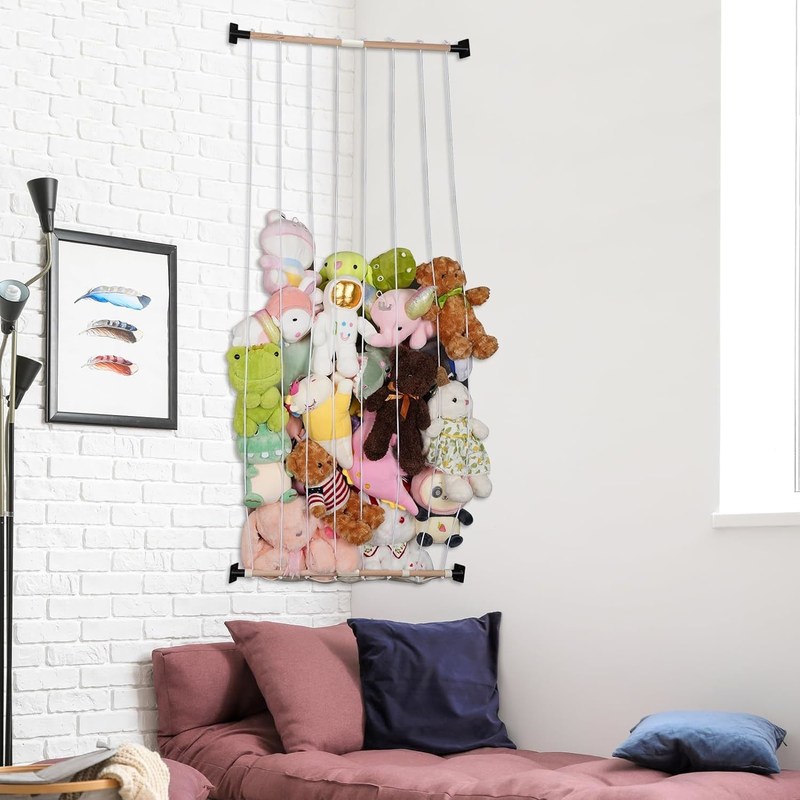 Наполненный зоопарк животных Деревянная полка для хранения Простой дизайн индивидуальный размер Экологически чистый дерево