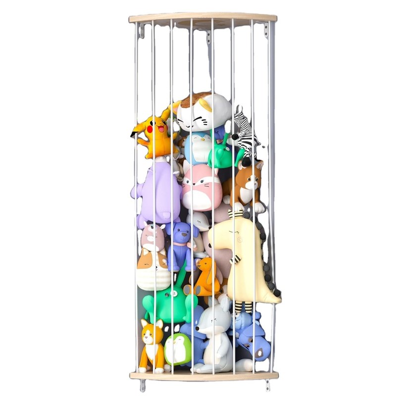 Гостиная на заказ размер зоопарк узора набитый Animal Storage Rack с деревянным организатором клетки