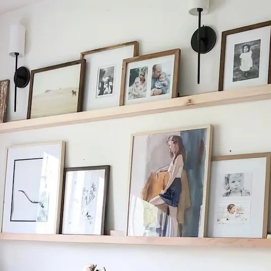 Декорация деревянного дома Рустический стиль твердое деревянное плавучее полотно с возможностью настройки