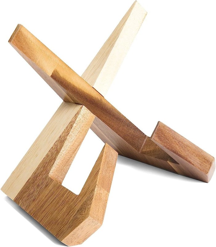 Удобный держатель книг для кухни регулируемый акациа кулинарный стенд индивидуальный размер