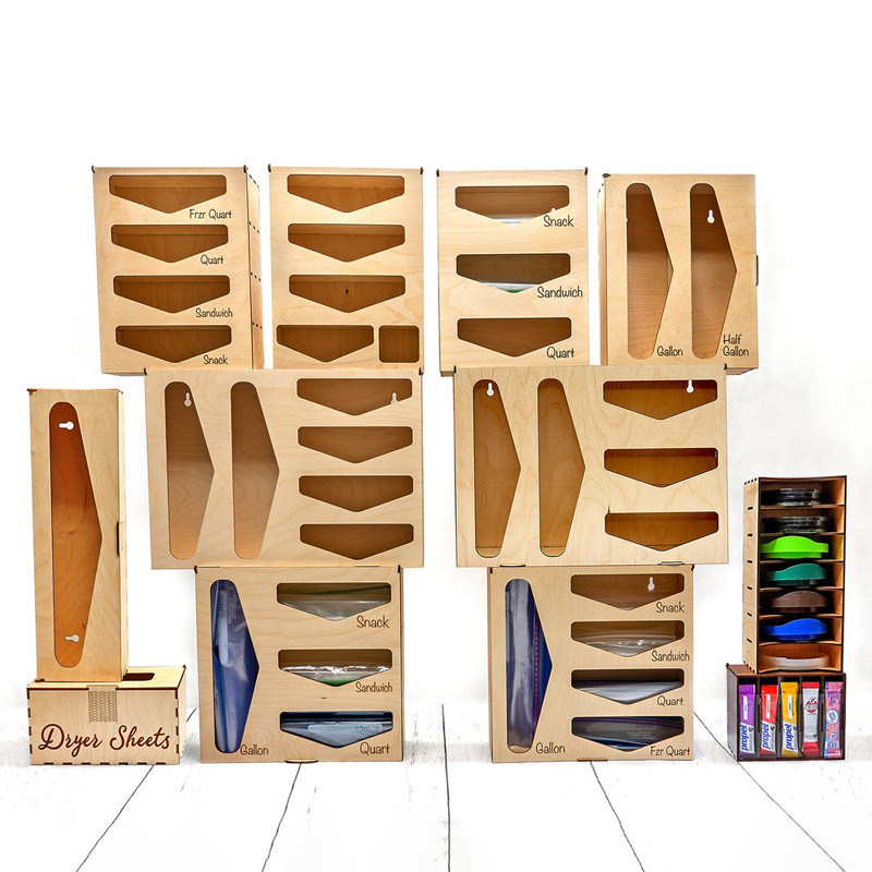 Удобное застегнутое крышко для упаковки мешков Организатор настройки печати для всех ваших решений хранения