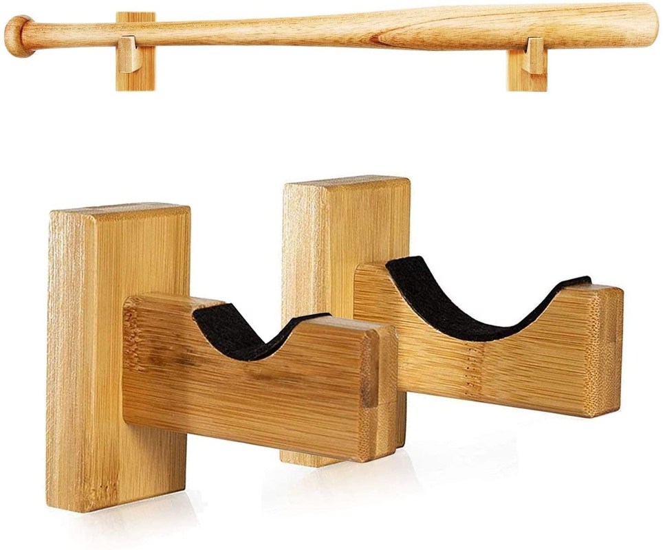 Стенная полка для бейсбольных и софтбольных битов многофункциональная установка типа крюка