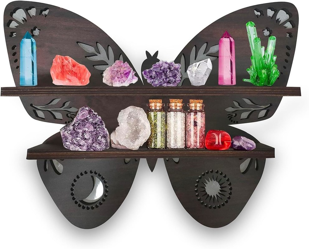 Современный дизайн контейнеры для хранения для бабочек деревянные стенные плавучие полки из дерева