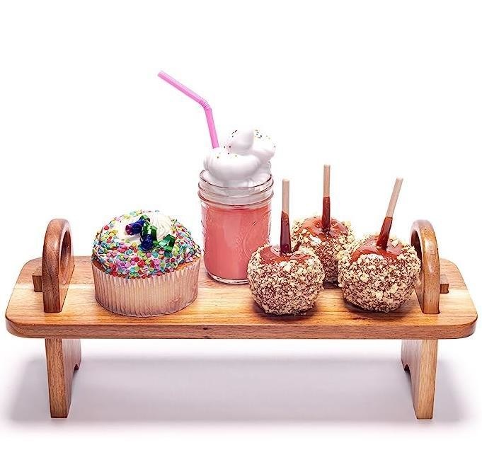 Современный деревянный блюдо для домашнего декора