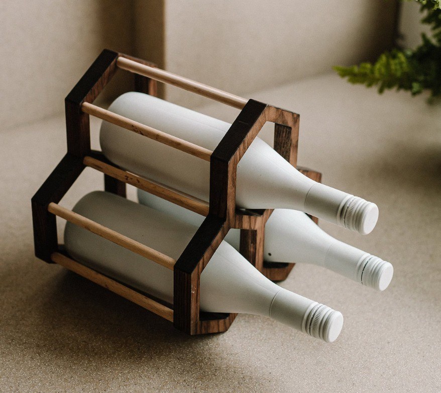 Функционально-сберегающее пространство 202404 Деревянный хлам для хранения вин