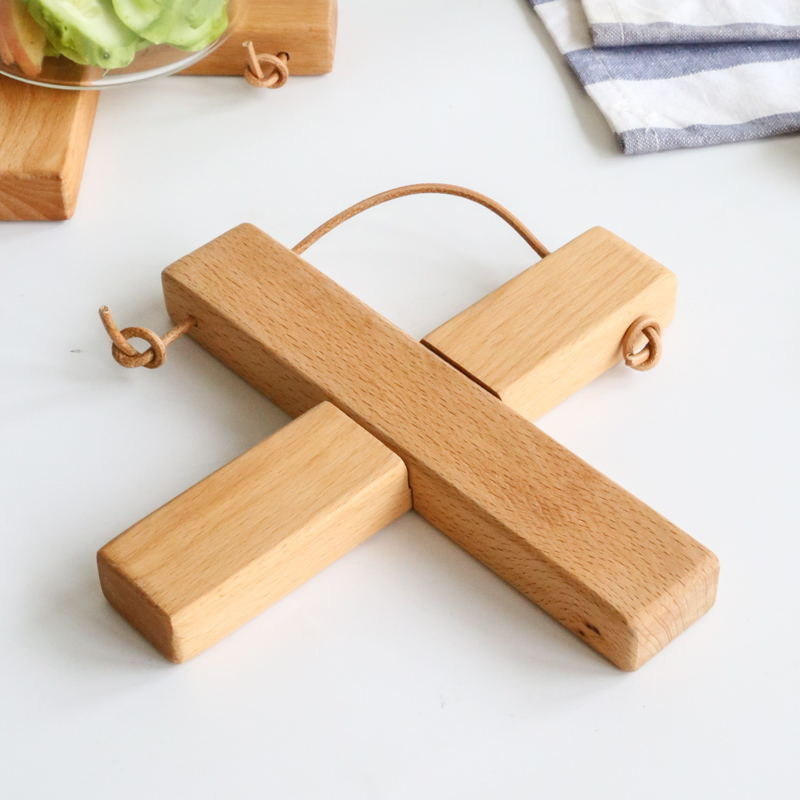 Нерегулярный изолирующий коврик из букового орехового дерева для печати большого стола для еды сгоревший